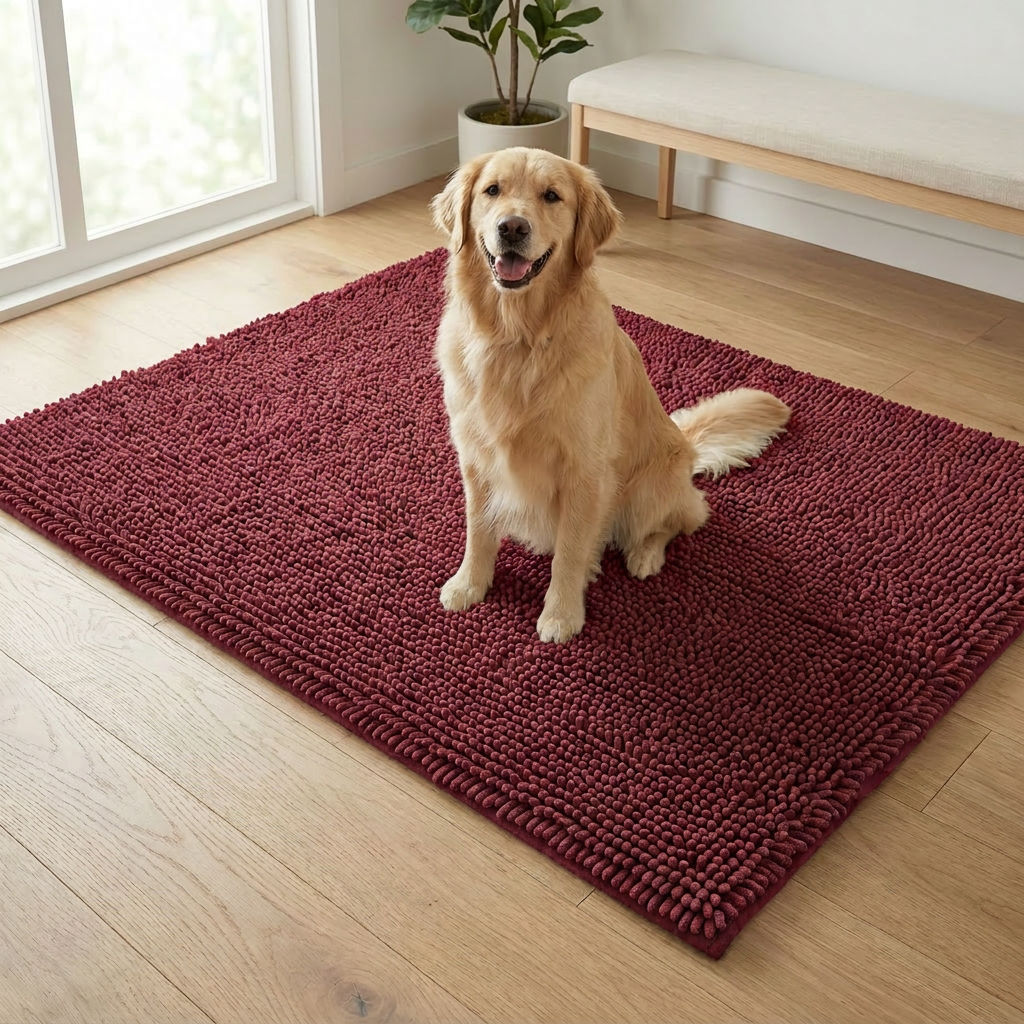 TidyHound MudMagnet Dark Red